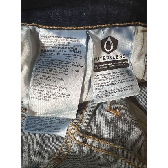 Levi’s 701 High Rise Super Skinny Dark Wash Women’s Jeans 31x30 Perfect! - Picture 10 of 10